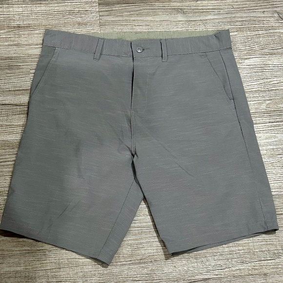 Grey Burnside Shorts - Picture 1 of 1